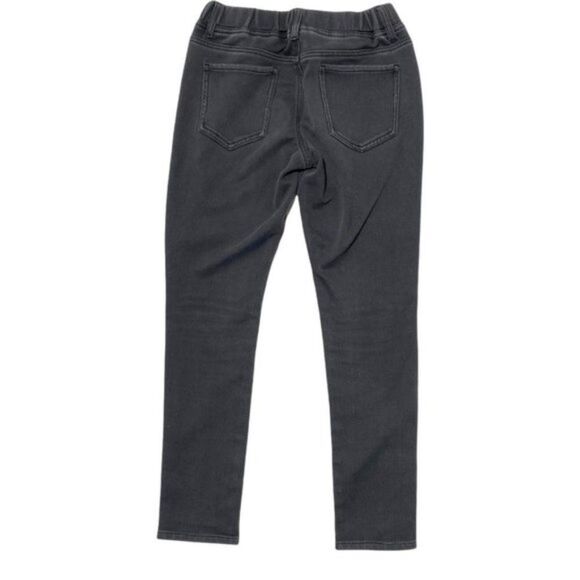 Uniqlo Faded Black Pull On Lined Mid-Rise Skinny Jeans - Picture 3 of 6